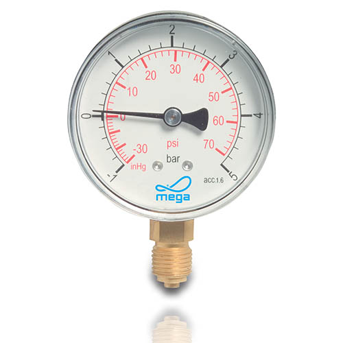 Manometer trockene Anwendung, Manometer