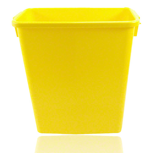 Mehrzweck-Behälter, eckige Form, 60 Liter, Farbe gelb