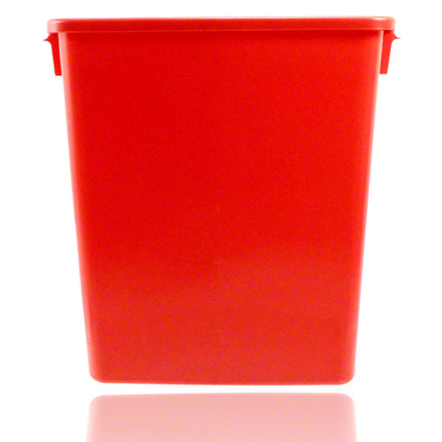 Mehrzweck-Behälter, eckige Form, 60 Liter, Farbe rot