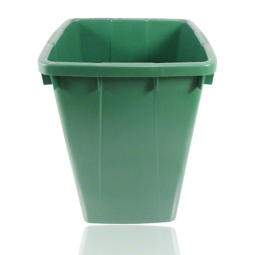 Mehrzweck-Behälter, eckige Form, 90 Liter, Farbe grün