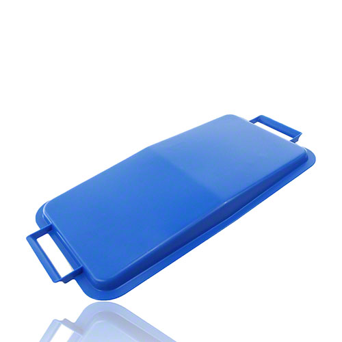 Deckel für Mehrzweck-Behälter, eckige Form, 60 Liter, Farbe blau