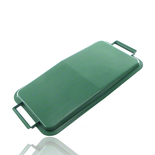 Deckel für Mehrzweck-Behälter, eckige Form, 60 Liter, Farbe grün