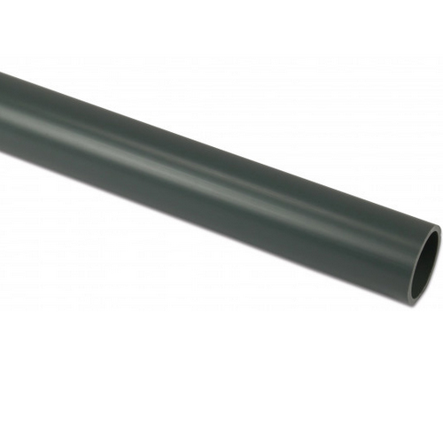 PVC Druckrohr 50 mm x 2,4 mm glatte Enden, PN 10, 1,5 Meter Längen